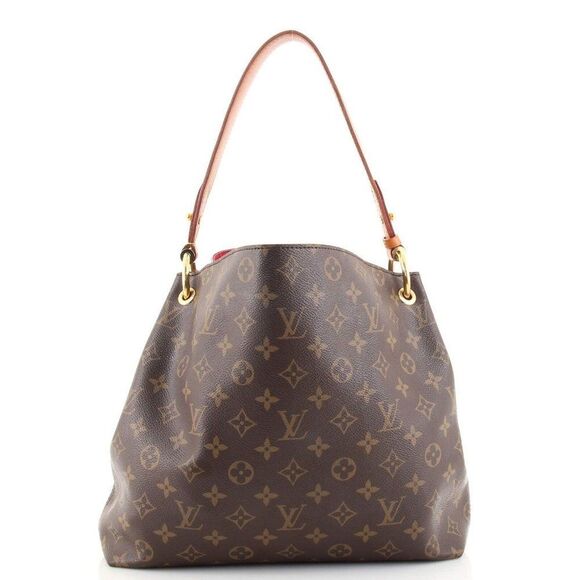 Graceful Handbag Monogram Canvas PM Brown - Picture 4 of 7